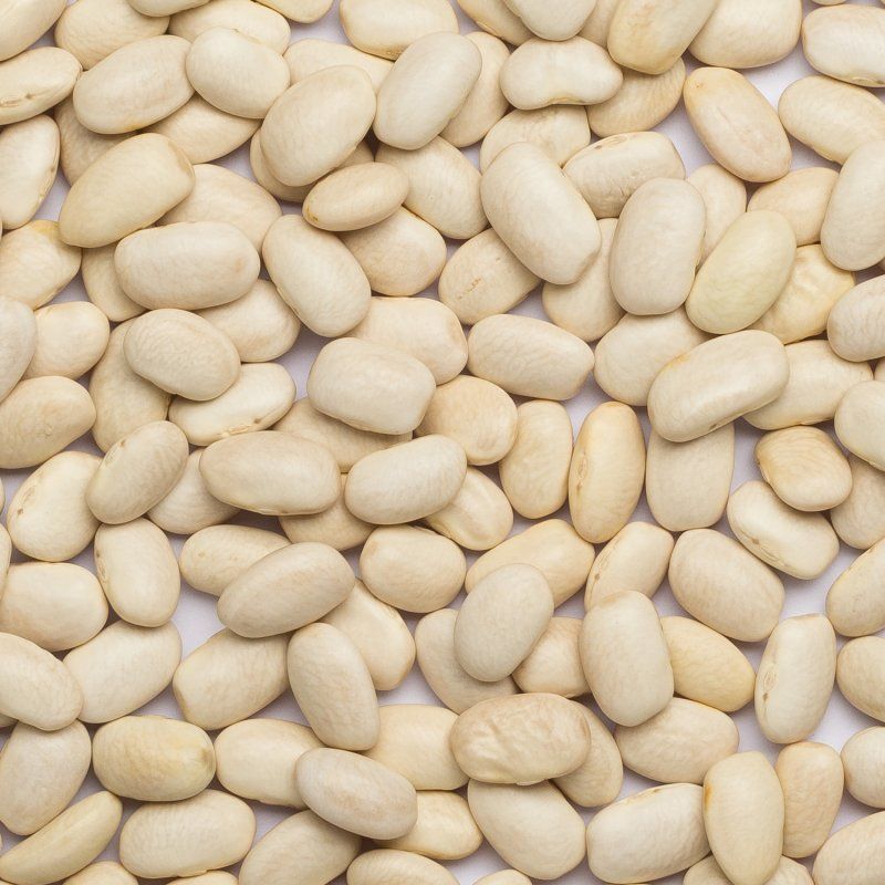 Beans white medium org. 25kg