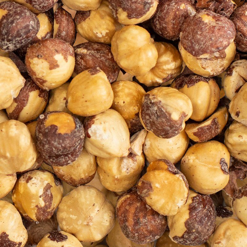 Hazelnuts 13-15 roasted and salted org. 10kg