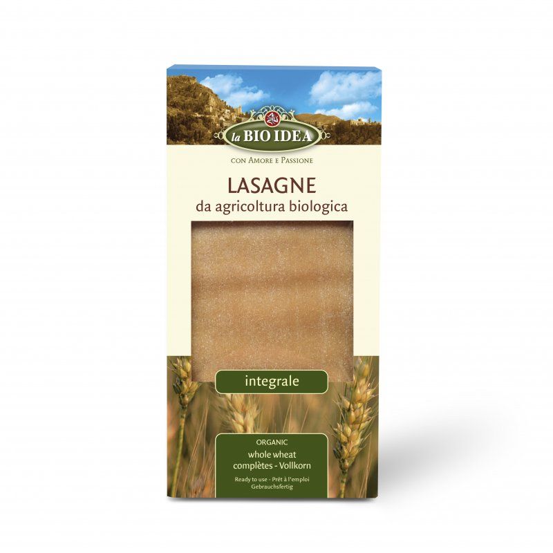 La Bio Idea Lasagne whole wheat org. 12x250g