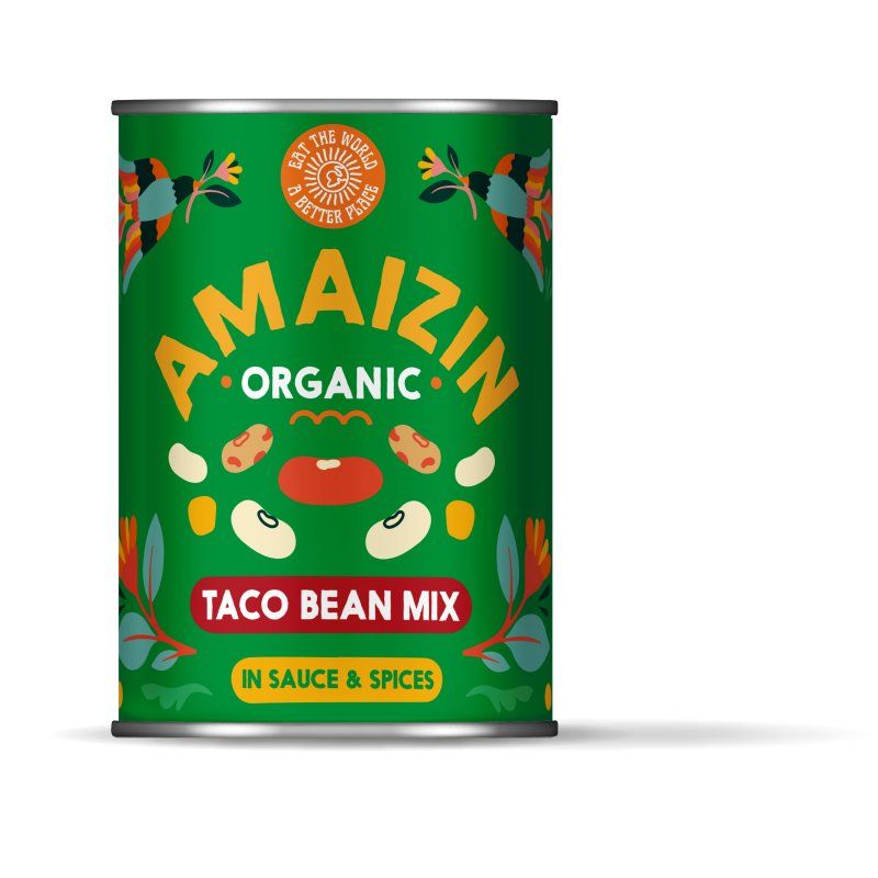 Amaizin Taco bean mix org. 6x400g